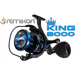 Remixon King 8000 Μηχανισμός Ψαρέματος για Surf Casting / Jigging για Αριστερόχειρες