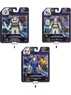 Mattel Disney Pixar Lightyear 6 Σχέδια Φιγούρα Δράσης για 4+ Ετών 12cm HHJ78