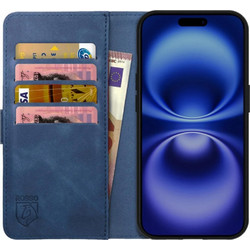 Θήκη Apple iPhone 16 Pro Max - Rosso Element PU Πορτοφόλι - Blue (8719246453946)