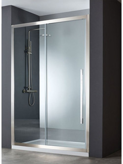 Καμπίνα Ντουσιέρας Devon Noxx Slider 1+1 SLN120C-111 117-119cm Clean Inox Brushed PVD