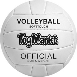 Μπάλα Βόλευ Λευκή Νο5 (22cm) 260g ToyMarkt 913053