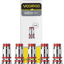 VOOPOO PnP X Coil for DRAG S2, X2, PnP X Pod kit - 5τμχ - 0.30Ω