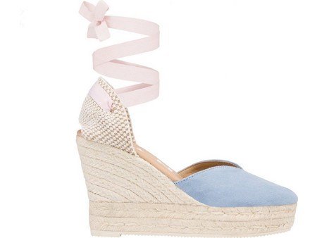 Manebi High Wedge Hamptons Placid Blue
