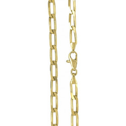 Αλυσίδα χρυσή 14Κ Lugga 55cm 4.40mm