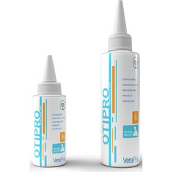 Καθαριστικό Υγρό Αυτιών Vetapro Otipro για Σκύλους και Γάτες 120ml