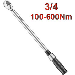 FORCE 6476600J Δυναμόκλειδο με καρέ 3/4" 100-600Nm