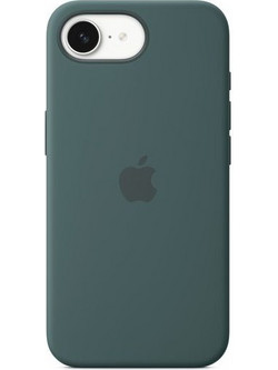 Apple iPhone 16e Silicone Case Lake Green Θήκη Κινητού