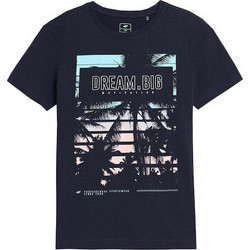 4F Παιδικό T-Shirt Κοντομάνικο Navy Μπλε 4FJSS23TTSHM289-31S