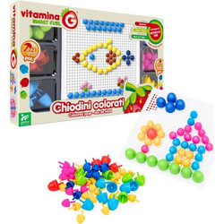 Vitamina G Μωσαϊκό με Πολύχρωμα Καρφάκια