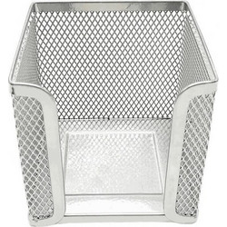 Κύβος Mεταλλικός Κενός Μetron 9.5x9.5x9.5cm - Ασημί 471.092974