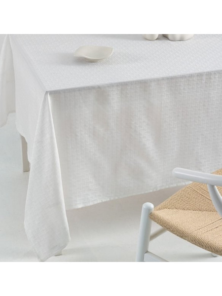 Αλέκιαστο Τραπεζομάντηλο (175x260) Milly White Palamaiki Λευκό 175x260