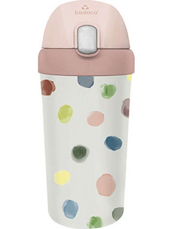 Chic Mic Bioloco Plant Little Artist Παιδικό Μπουκάλι Πλαστικό BPA Free Ροζ 400ml