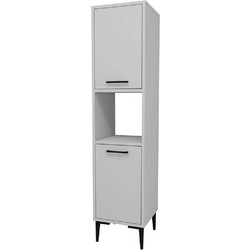 Hanah Home Στήλη Μπάνιου Daminol 550ARN2413 White 35x35x153.6cm