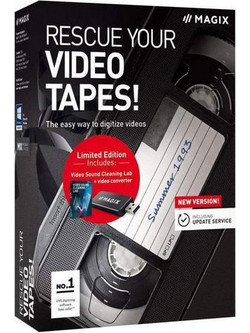 MAGIX RESCUE YOUR VIDEOTAPES! (MAG.SOF.0122) INCLUSIVE VIDEO SOUND CLEANING LAB