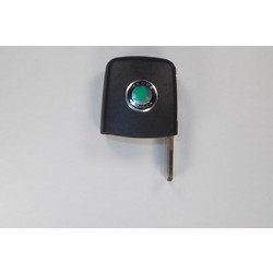 Κενο κλειδι Skoda με θεση για Chip και λαμα HU66(Τετραγωνη υποδοχη)