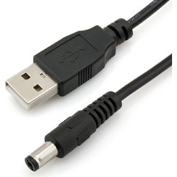 Καλώδιο USB Power Cable 5.5mm X 2.1mm 1m