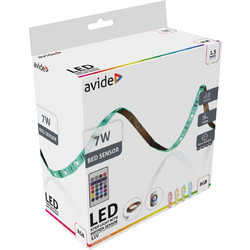 Avide LED Ταινία Blister Αισθητήρας Φωτός Κρεβατιού 12V 1.5m RGB