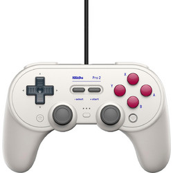 8bitdo Pro 2 Wired Controller White