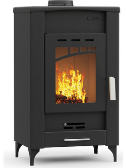 Thermogatz GS 16 Black & Red Ξυλόσομπα 16kW
