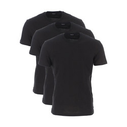 DSQUARED2 Ανδρικό Μπλουζάκι Back Neck Logo - Τριπλό Πακέτο, Χρώμα Μαύρο