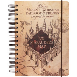 Harry Potter The Marauder's Map Τετράδιο Σπιράλ Με Λάστιχο Α5 (CTFBA50034)