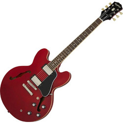 Epiphone Ηλεκτρική Κιθάρα Semi-Hollow με Μαγνήτες HH & Ταστιέρα Indian Laurel Cherry