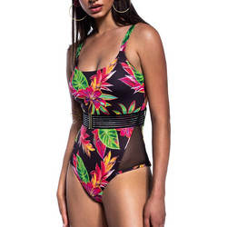 Bluepoint Ολόσωμο Μαγιό με Ενίσχυση Floral Πολύχρωμο 23058065-02