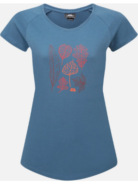 T-shirt γυναικείο Leaf Tee Mountain Equipment Μπλε