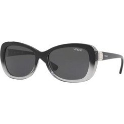 Vogue VO2943SB 1880/87 Γυναικεία Γυαλιά Ηλίου Oversized Κοκάλινα Γκρι με Γκρι Φακό