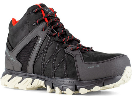 Reebok Trailgrip Work Mid Αθλητικά Παπούτσια Ασφαλείας S3 Αδιάβροχα Μαύρα