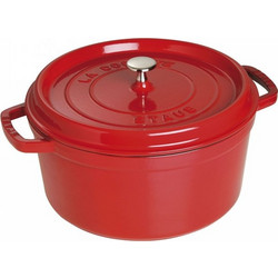 Staub La Cocotte Cherry Κατσαρόλα Ανοξείδωτη 28cm