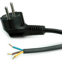 Roline Power Cable Schuko with Open End AC 230V Black 1.8m 19.08.1110