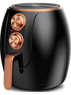 TurboTronic TT-AF3 Black Air Fryer 3lt