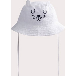 Βρεφικό Καπέλο Cute White ΚΑΦΕ