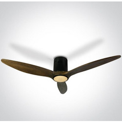 one light 6312DC-B-V Ανεμιστήρας Οροφής 132cm με Φως