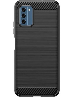 Hurtel Carbon Case silicone case for Nokia C300 - black - (Carbon Case Nokia C300 Black)