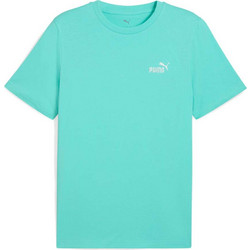 Puma ESS Small No1 Logo Ανδρικό Αθλητικό T-Shirt Τιρκουάζ 682535-59