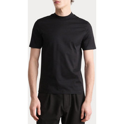 Ανδρικό Κοντομάνικο T-Shirt Μονόχρωμο Μαύρο Hugo 50542968-001
