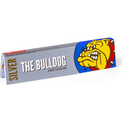 The Bulldog Γνήσια Silver King Size Slim Χαρτάκια + Τζιβάνες