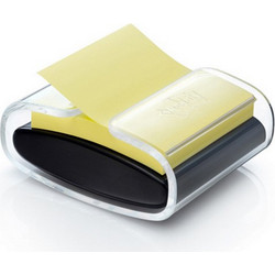 Βάση 3M Post it Z-Notes Pro + 90 Χαρτάκια Σημειώσεων Κίτρινα 7.6x7.6cm