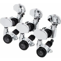 D'Addario PWAT-331L Auto-Trim Locking 3+3 Chrome