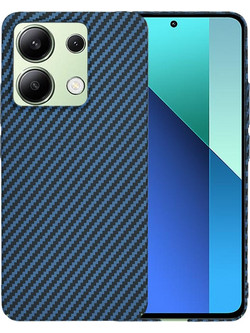 Techsuit - Carbonite FiberShell - Xiaomi Redmi Note 13 4G - Cyan