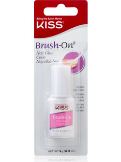 KiSS Powerflex Brush On Κόλλα Νυχιών με Πινέλο 5gr