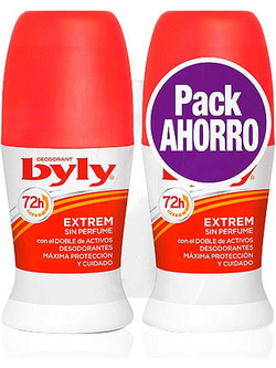 Byly Extrem Αποσμητικό Roll On 72h 2x50ml