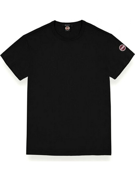 COLMAR T-SHIRT CREW NECK FRIDA LOGO ΜΑΥΡΟ