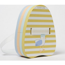 SunnyLife Βοήθημα Κολύμβησης Πλάτης Sid the Seagull Mustard Stripe