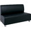 Woodwell Bandy Διθέσιος Καναπές από Δερματίνη Μαύρος 130x71x88cm E952,22