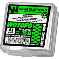 Wotofo Coils NexM Clapton S Ni80 0.15ohm (5pcs)