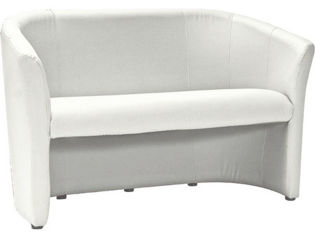 Diommi TM-2 Διθέσιος Καναπές Άσπρος 126x60x76cm 80-2304