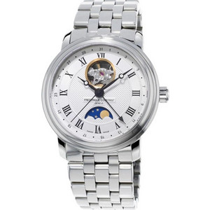 Frederique Constant Ανδρικό Ρολόι Αυτόματο με Ασημί Μεταλλικό Μπρασελέ FC-335MC4P6B2